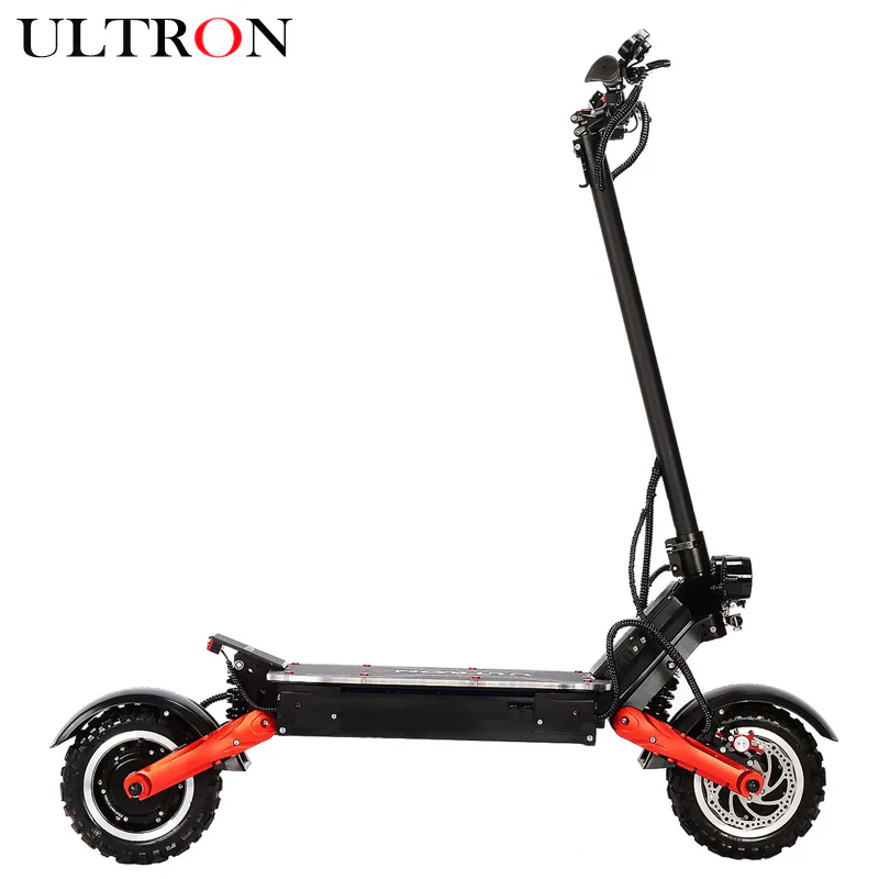 ULTRON X3 Pro Electric Scooters Dual Motors 6000W Up to 56 MPH 60V 45Ah LG Battery 60 Miles Range - Image 3